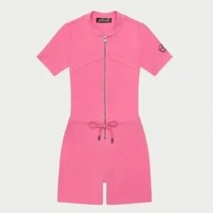 Lovello Zentai II One Piece Romper in Pink Size XXS